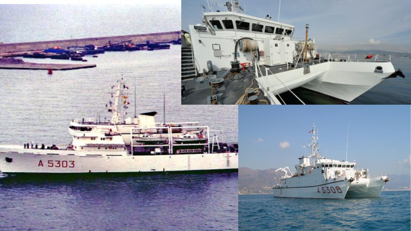 navi idrografiche della marina militare